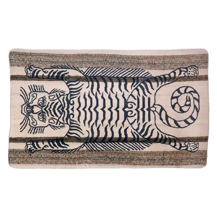 フランネル フリースブランケット チベタンタイガー ブランケット 防寒 FLANNEL FLEECE BLANKET POST GENERAL | POST GENERAL | 01