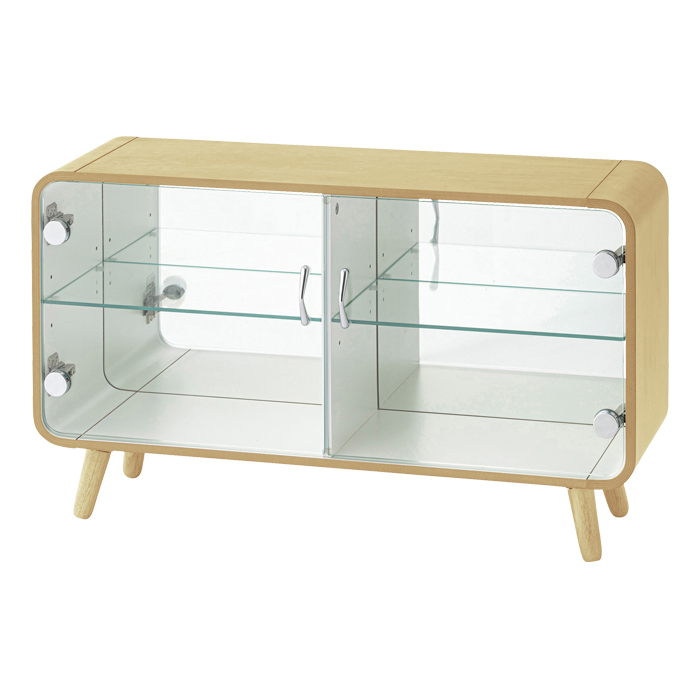 コレクションシェルフ ロータイプ 2段 棚 収納 送料無料 東谷 PT-613 | 東谷 | 01