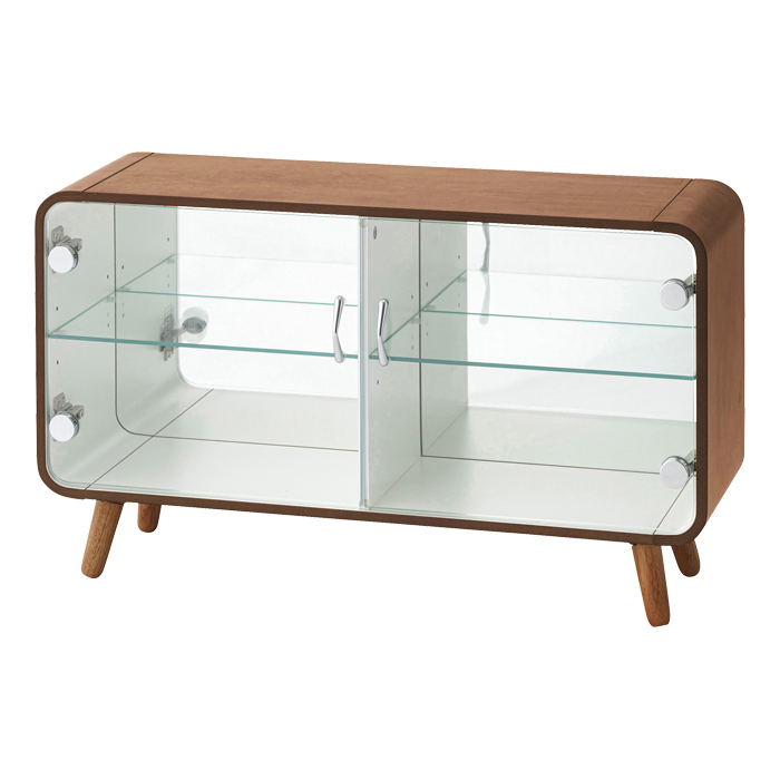 コレクションシェルフ ロータイプ 2段 棚 収納 送料無料 東谷 PT-613 | 東谷 | 02