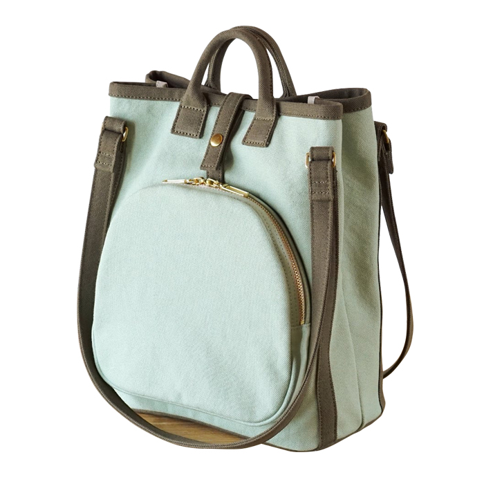 ワラビー トート バッグ 帆布 おしゃれ かわいい 丈夫 ニュアンスカラー Trocco トロッコ 母の日 |  | 02