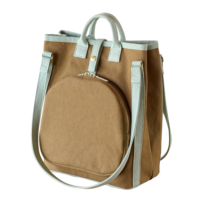 ワラビー トート バッグ 帆布 おしゃれ かわいい 丈夫 ニュアンスカラー Trocco トロッコ 母の日 |  | 03