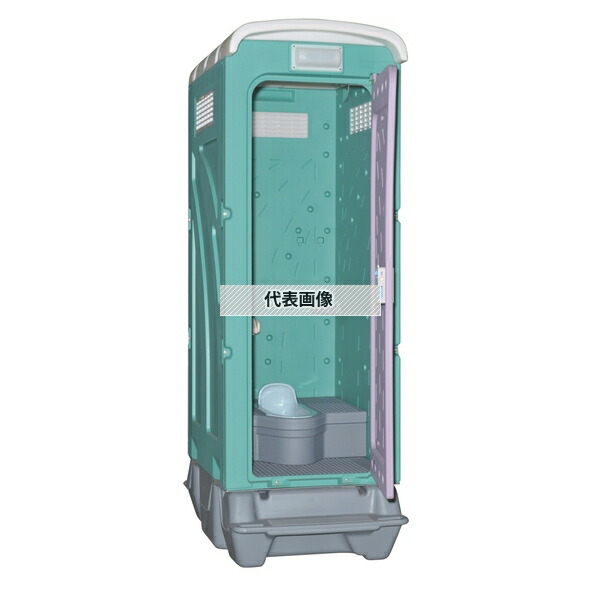 ≪新品≫激安！！◆仮設トイレ◆ 兼用汲取便槽付◆旭ハウス工業製◆ AUG-1+BC37N◆現場に最適♪ 旭ハウス工業 仮設トイレAUトイレ 兼用汲取便槽付 AUG-1+BC37N 和式
