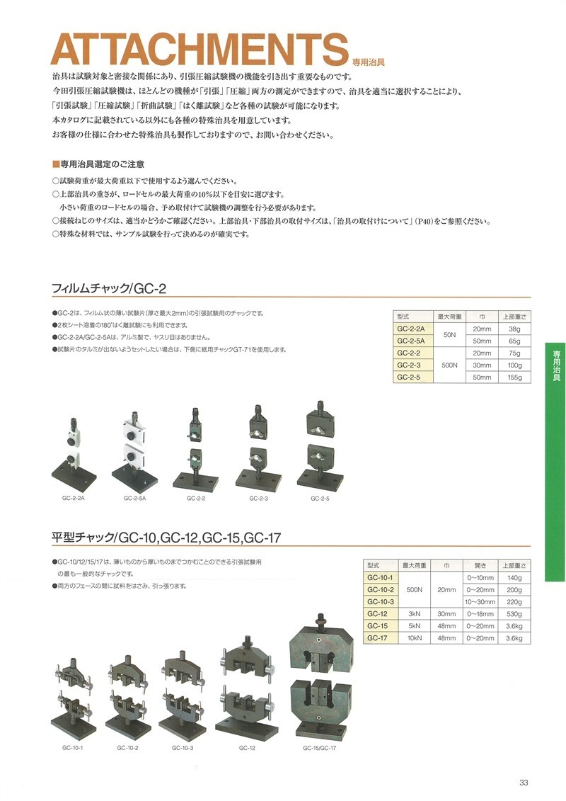 専門ショップ専門ショップ今田製作所 平型チャック GC-15 ：2150 計測