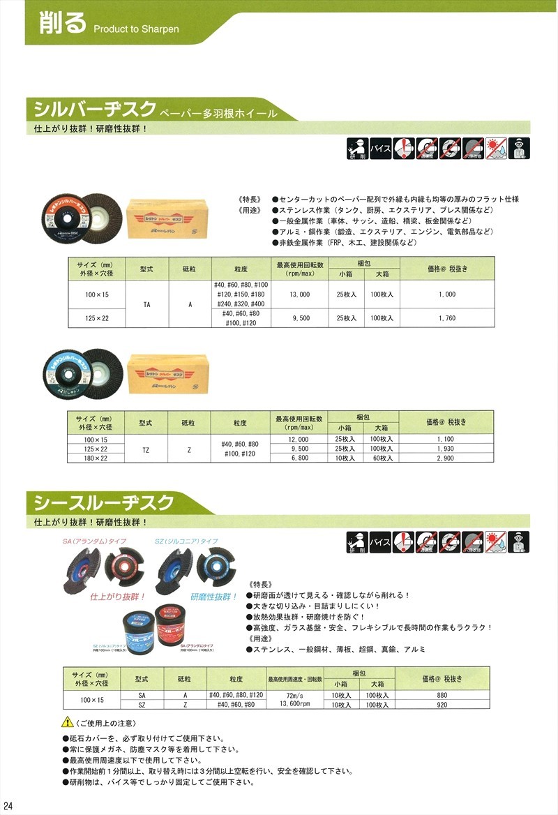 優れた品質 レヂトン RESITON シルバーヂスク TA180 ペーパー多羽根