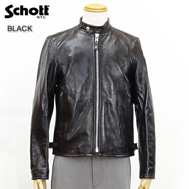 お取り寄せ] ショット ライダース レザー SCHOTT 3111052 70' SINGLE 