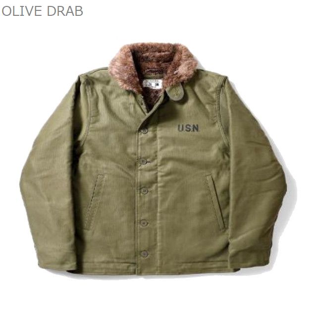 『最終価格』ヒューストンU.S.N. デッキジャケット N-1タイプ 38 タン HOUSTON（ヒューストン） アウター 日本製 U.S. NAVY N-1 DECK JACKET