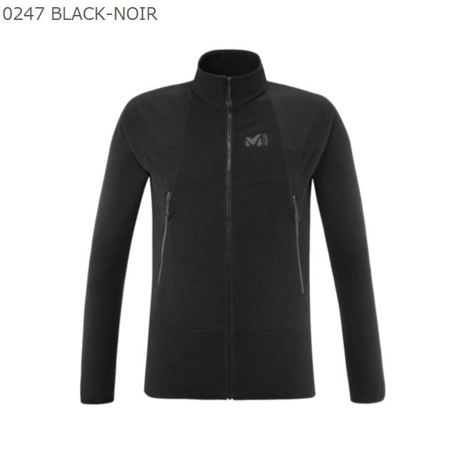MILLET（ミレー） フリース ジャケット MILLET MIV9467 K LIGHT GRID