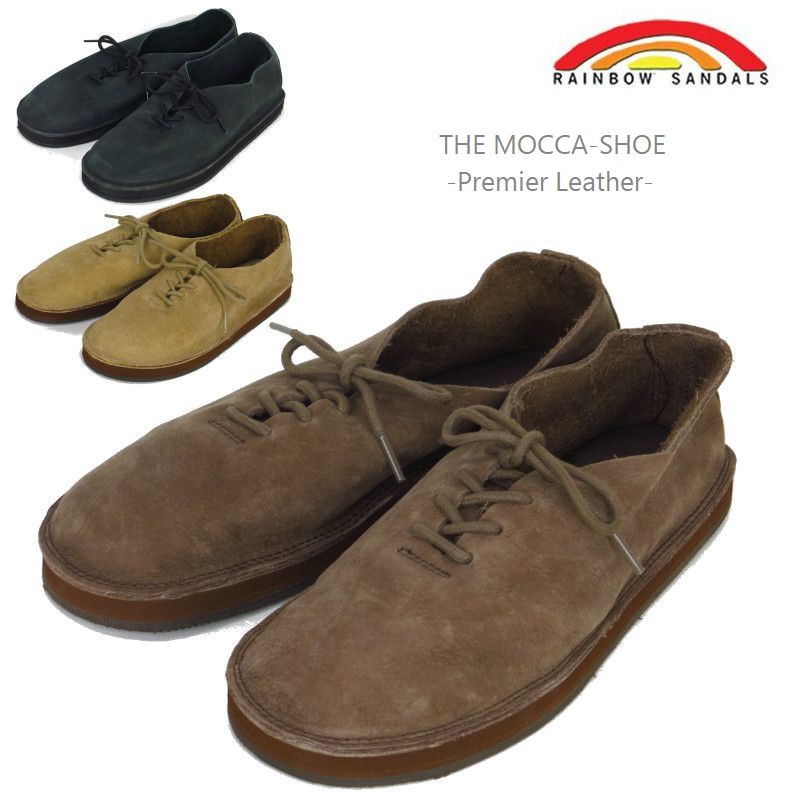 RAINBOW SANDALS レインボーサンダル  THE MOCCA SHOE MOCASHOE モカシュー PREMIER LEATHER プレミアレザー ヌバック