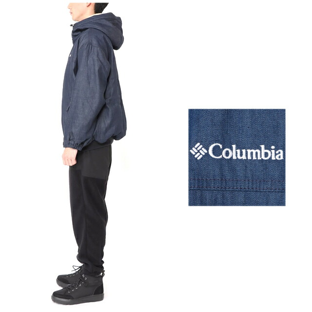 コロンビア アウター マウンテンパーカー ジャンパー COLUMBIA ロマビスタ シエルパ デニム ジャケット フーディー PM0483 LOMA VISTA SHERPA DENIM JACKET フリース ボア 防寒  キャンプ　ジーンズ