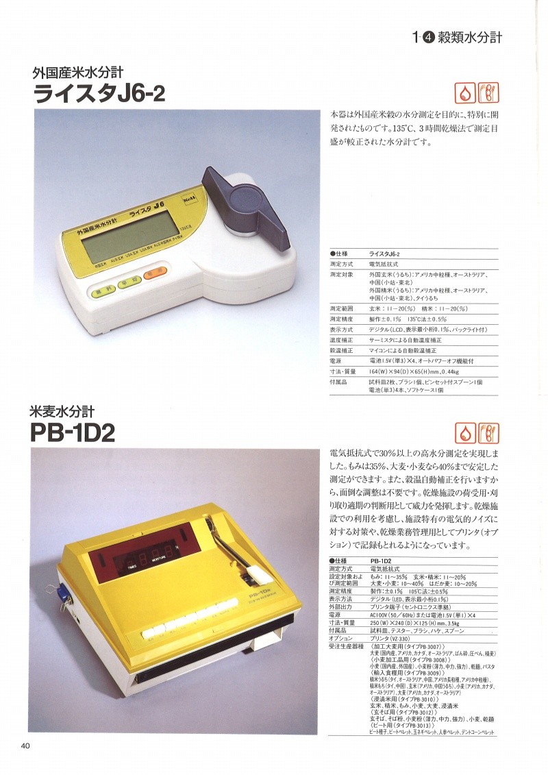 ポケットいっぱい ケット 外国産米水分計ライスタf6 164X94X64.5mm