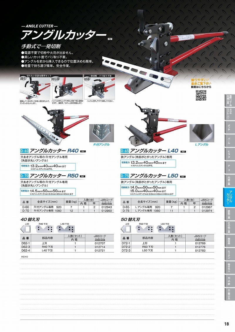 モクバ印 アングルカッター用上刃 [D621] | ve-ahavta.co.il