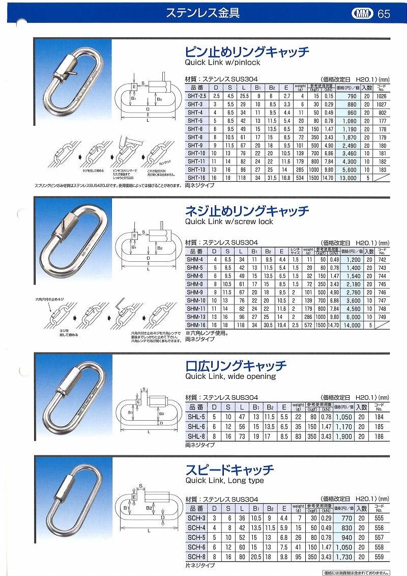 大きな割引 あかばね金物水本 ステンレスチェーン 線径16mm 30ｍ巻