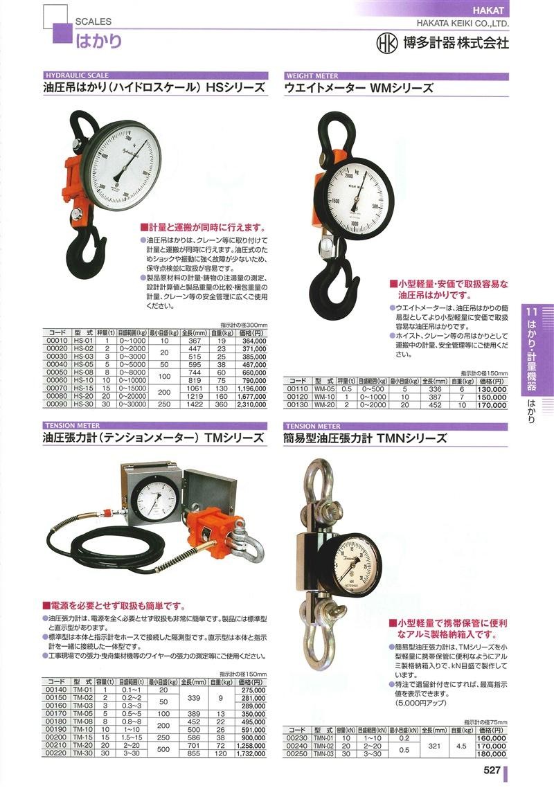 100%新品低価 博多計器 ファーストPayPayモール店 - 通販 - PayPayモール 油圧張力計/テンションメータ TM-10 10T NEW国産