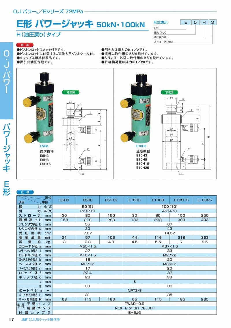 在庫一掃】 大阪ジャッキ製作所 KPB-20 KPA-20 正規代理店 ショップ