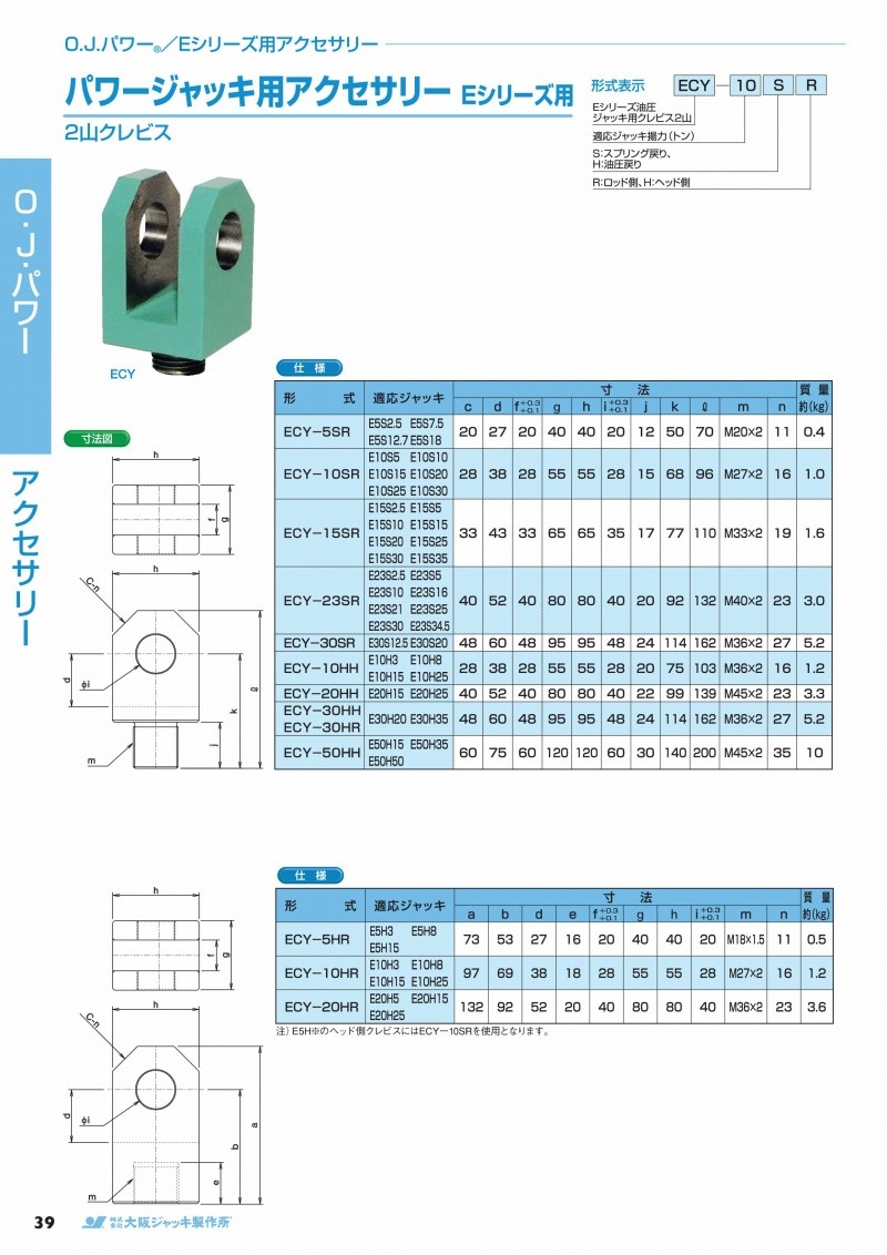 メーカー公式メーカー公式大阪ジャッキ製作所 Ｅシリーズ用２山