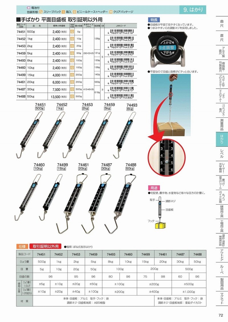 最安値に挑戦！ シンワ 手ばかり ５ｋｇ 平面目盛板 74459 discoversvg.com