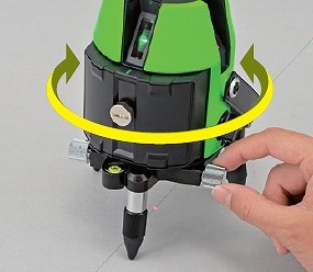 好評国産 タジマ ファーストPayPayモール店 - 通販 - PayPayモール グリーンレーザー墨出し器 ZEROGN-KJYSET 受光器・三脚付セット 即納再入荷