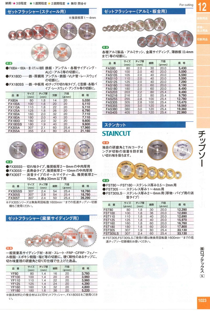 エビ ゼットフラッシャー （アルミ用） ２５５ｍｍ ( FAS255 ) （株