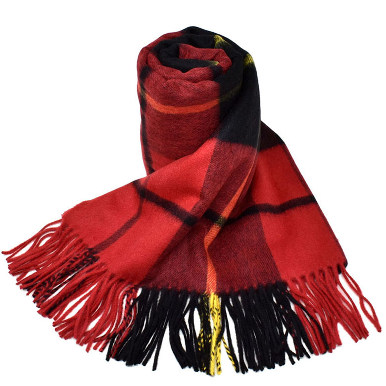 JOHNSTONSジョンストンズ100%カシミヤ大判チェックストールマフラー Johnstons of Elgin｜【日本限定】ストール 大判 Woven Stole