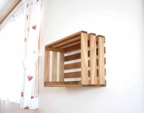 ウッドコンテナボックス 木箱 ボックス 収納 コンテナボックス ワイン