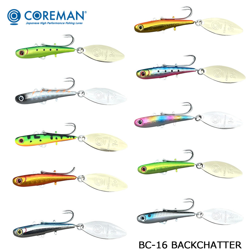 即納可！コアマン BC-16 バックチャター 16g : FISHING JACK - 通販