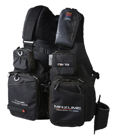 mazume ハイブリッドタイプPFD MZLJ-263 ブラックカスリ Amazon | マズメ(Mazume) インフレータブルウエスト MZLJ-263-02