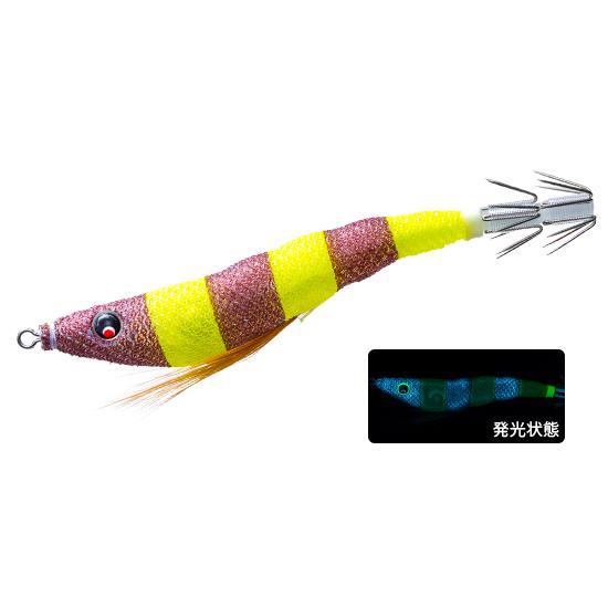 DUEL 80mm 4g EZ イージースリム 布巻 イカメタル 一つスッテ