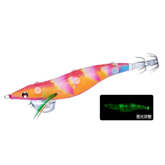 YO-ZURI DUEL スシQ エサ巻きエギ ボトム用 3.5号 22.5g デュエル