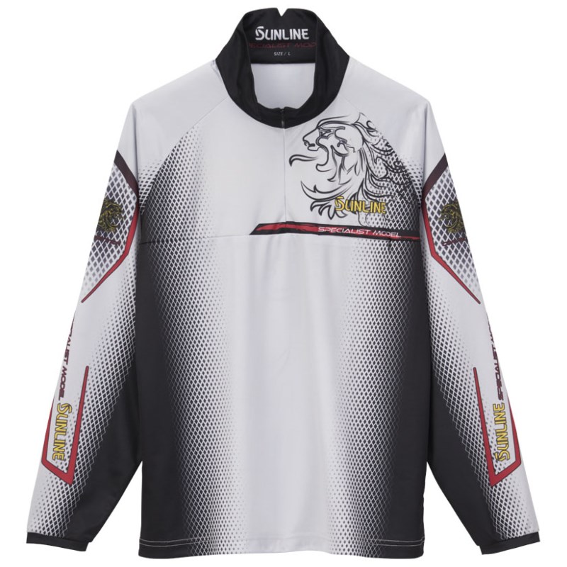 格安激安 サンライン ロング スリーブ コットン Ｔシャツ S M L LL 3L ステータス フィッシング ウエア 磯釣り 鮎 船 ルアー SUW- 15306LT