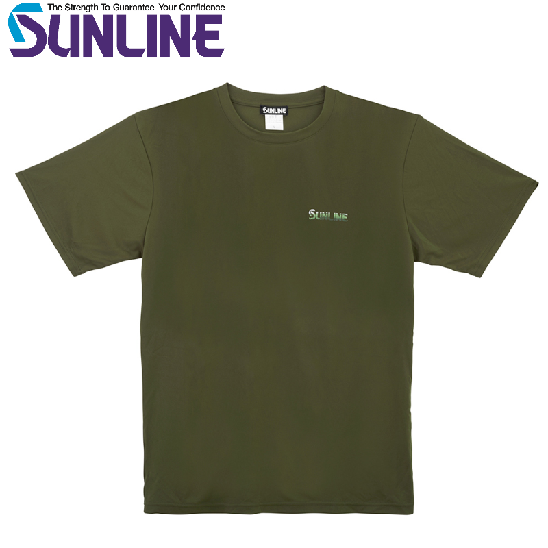 サンライン（SUNLINE） シルキー ドライTシャツ SUW-15602DT ブラック