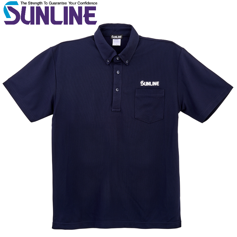 サンライン（SUNLINE） ドライカノコ ポロシャツ SUW-15604DP ブラック