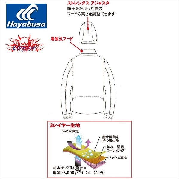 フィッシングスーツ（上下セット）（色：ホワイト系