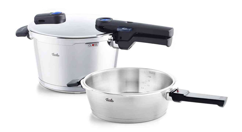 日本正規代理店品 5ruruフィスラー Fissler 圧力鍋セット ビタビット