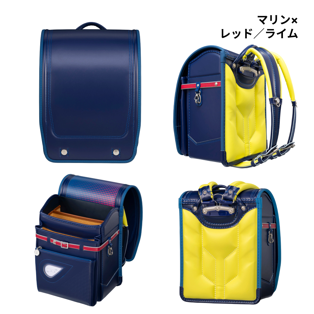 【早割10％OFF】フィットちゃん ランドセル アスリートボーイワイド 安ピカッ 楽ッション 男の子 2027年 日本製 国産 A4 レッド ブルー 軽量 軽い 大容量_15