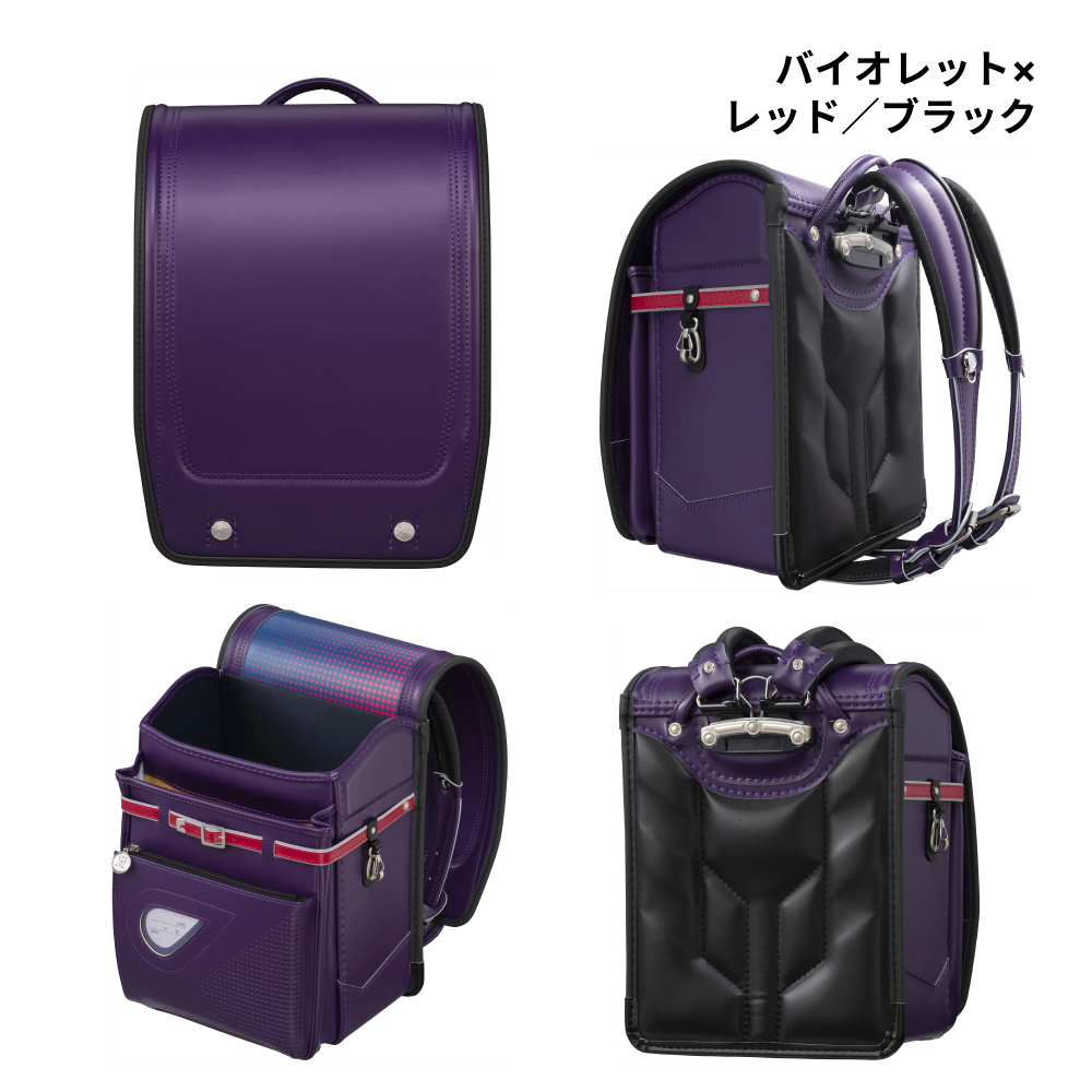 【早割10％OFF】フィットちゃん ランドセル アスリートボーイワイド 安ピカッ 楽ッション 男の子 2027年 日本製 国産 A4 レッド ブルー 軽量 軽い 大容量_17