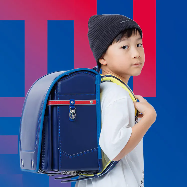 【早割10％OFF】フィットちゃん ランドセル アスリートボーイワイド 安ピカッ 楽ッション 男の子 2027年 日本製 国産 A4 レッド ブルー 軽量 軽い 大容量_3