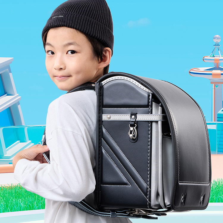 【早割10％OFF】フィットちゃん ランドセル ストリートファインワイド 安ピカッ 楽ッション 男の子 2027 日本製 ブラック 軽量 軽い_7