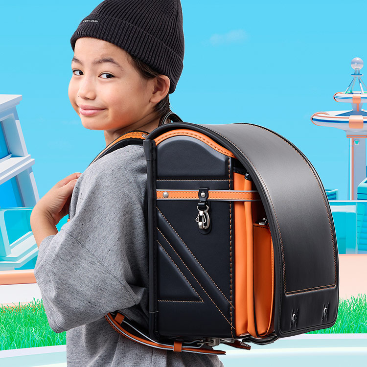 【早割10％OFF】フィットちゃん ランドセル ストリートファインワイド 安ピカッ 楽ッション 男の子 2027 日本製 ブラック 軽量 軽い_5