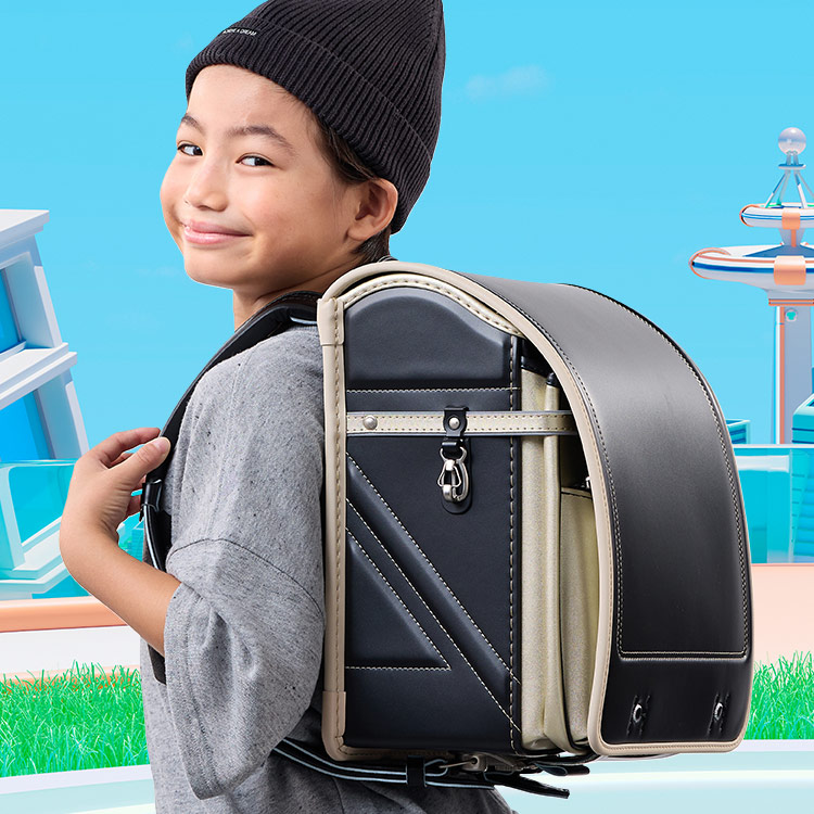 【早割10％OFF】フィットちゃん ランドセル ストリートファインワイド 安ピカッ 楽ッション 男の子 2027 日本製 ブラック 軽量 軽い_8
