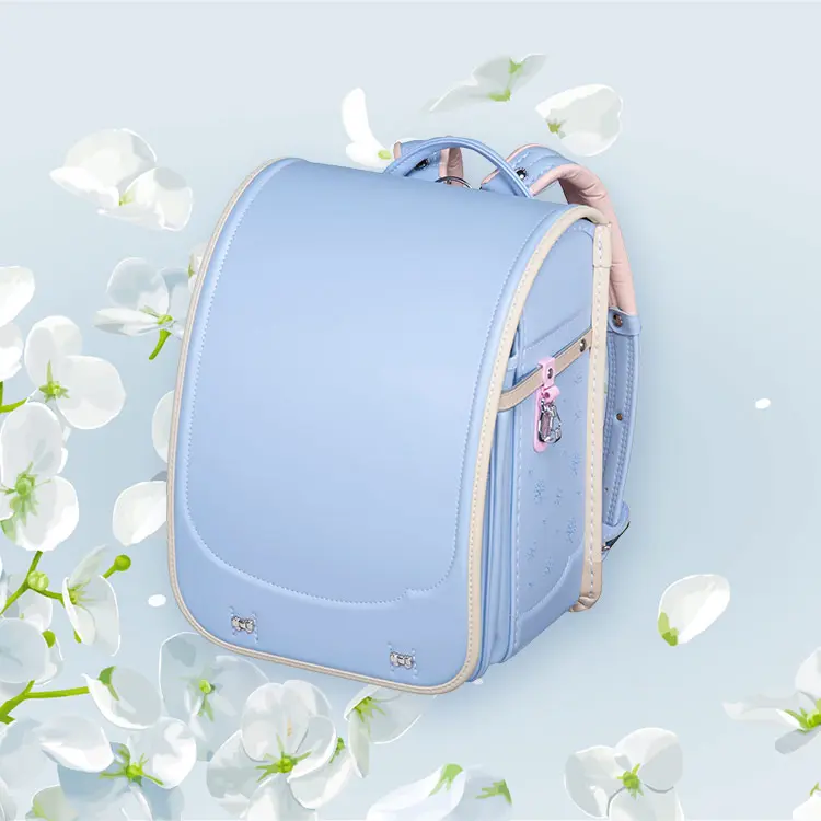 【早割10％OFF】フィットちゃん ランドセル  シュシュ・フローラ軽量 安ピカッ 楽ッション 女の子 2027年 日本製 国産 A4 フラットファイル対応 FIT-249AZRLの画像
