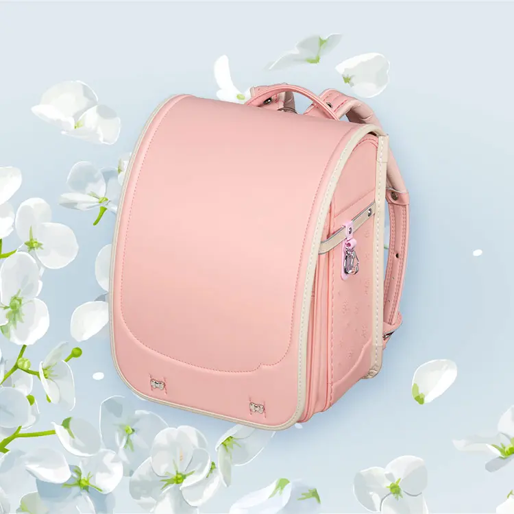 【早割10％OFF】フィットちゃん ランドセル  シュシュ・フローラ軽量 安ピカッ 楽ッション 女の子 2027年 日本製 国産 A4 フラットファイル対応 FIT-249AZRLの画像