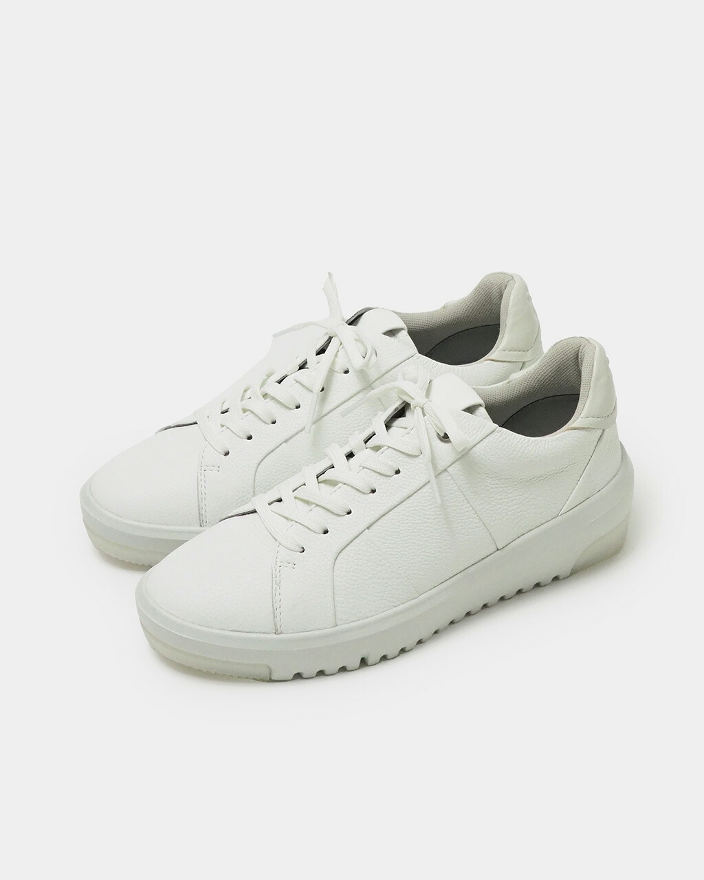 【極美品・未使用級】フィットフィット fitForm レザー スニーカー 極美品】fitfit フィットフィット スニーカー ホワイト サイド