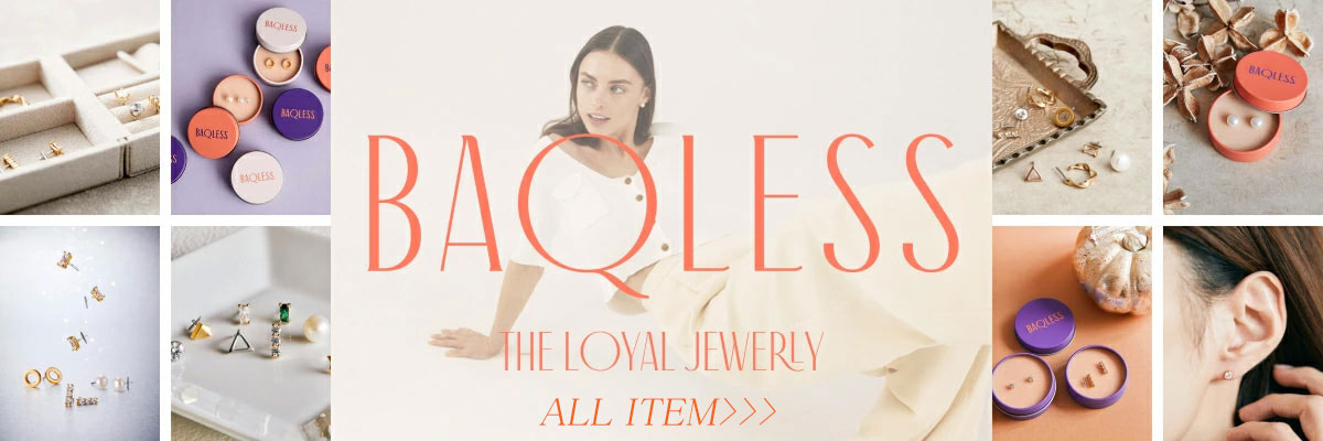 Baqless バックレス ピアス ゴールド シルバー ホース Honesty
