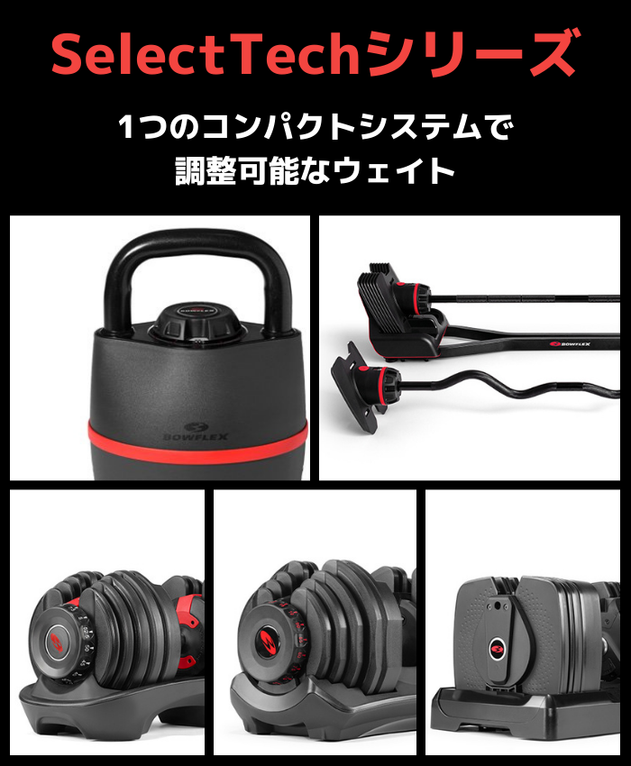 Bowflex ボウフレックス 840 セレクトテックケトルベル 可変式