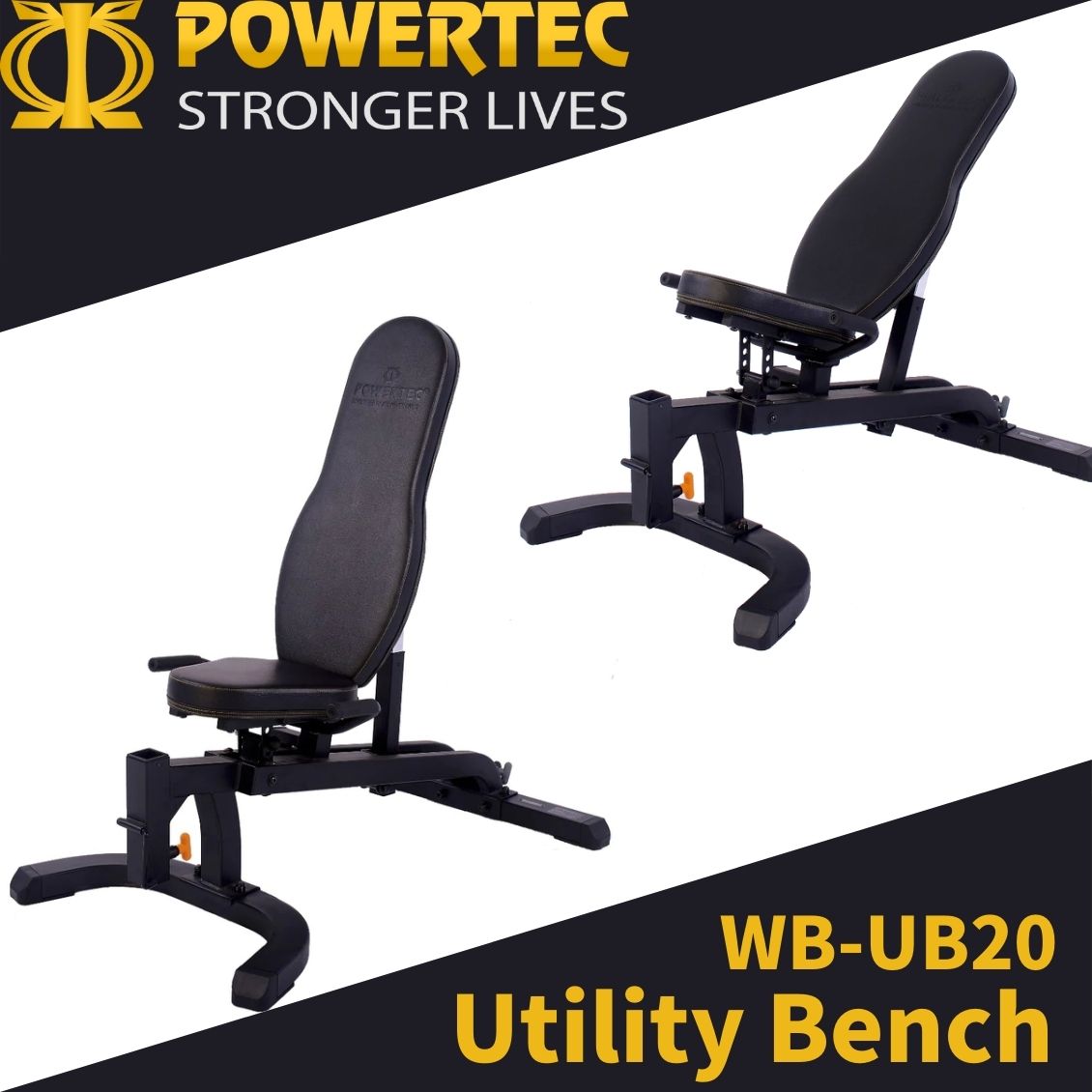 POWERTEC パワーテック 社製 USA WB-UB20 ユーティリティーベンチ 日本総代理店 | アジャストベンチ ベンチプレス ホームジム