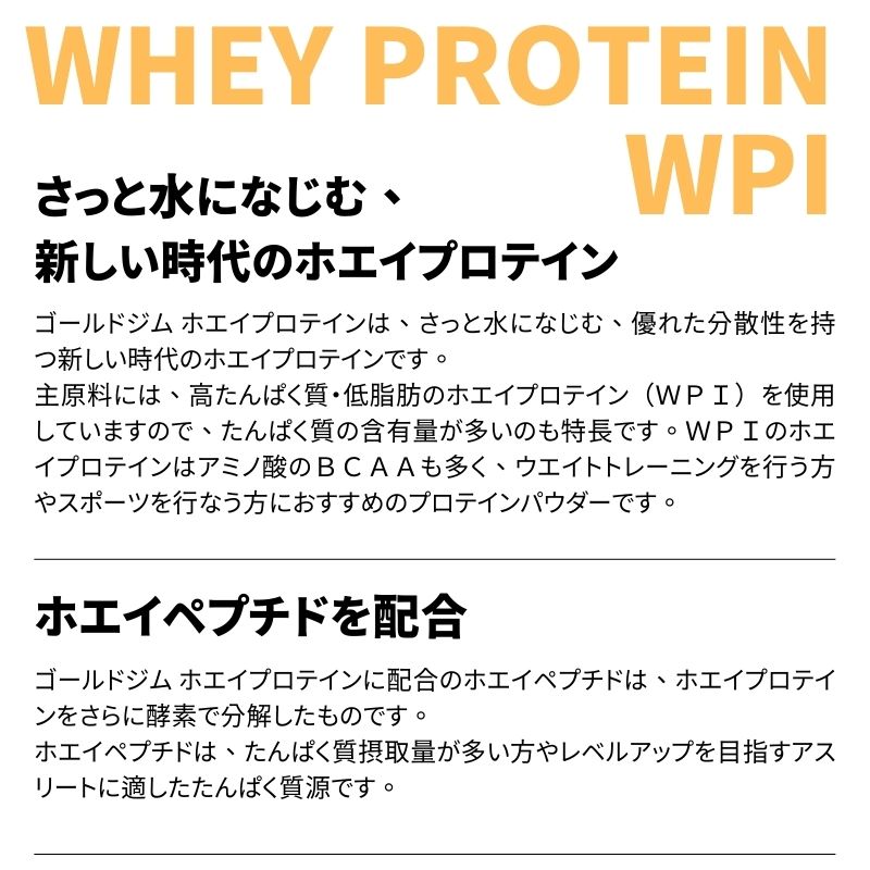 GOLD'S GYM ホエイプロテイン 720g ゴールドジム 公式サイトプロテイン