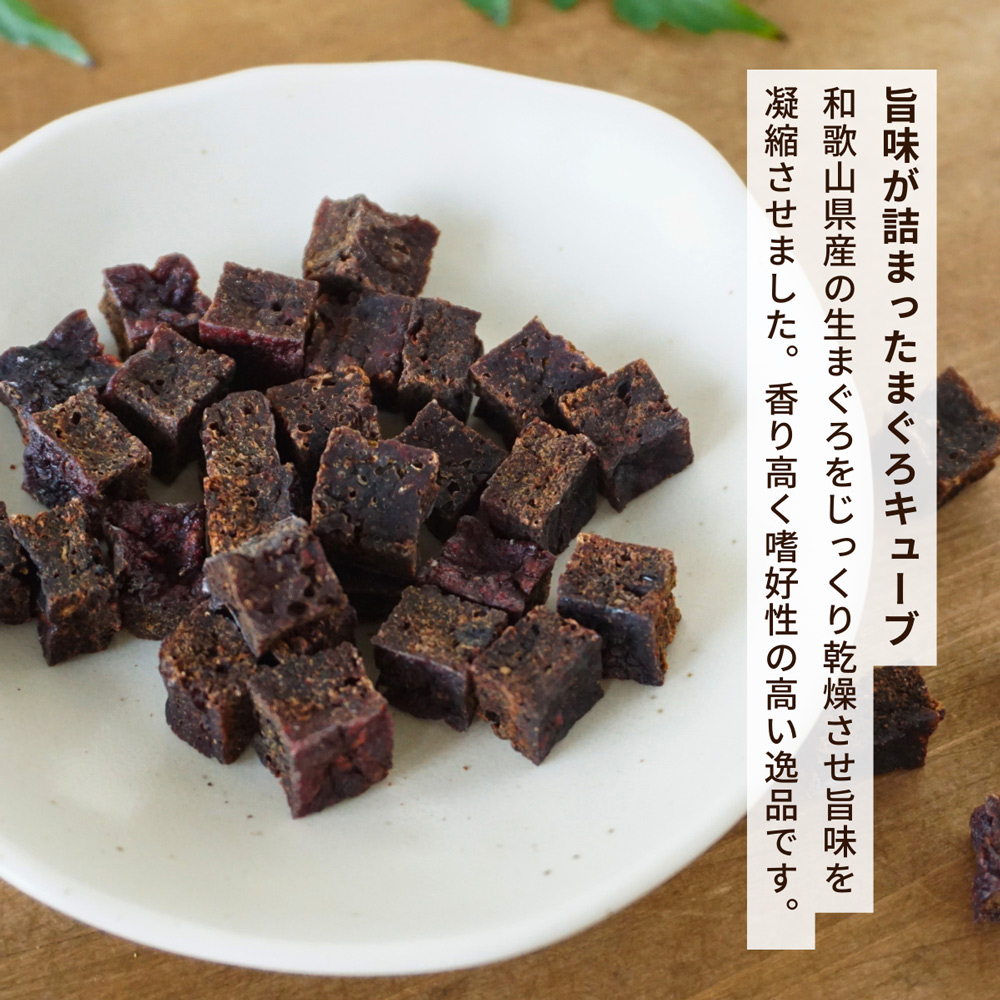 賞味期限2025.3.31 猫用 無添加 角切り マグロ 30g 国産 和歌山