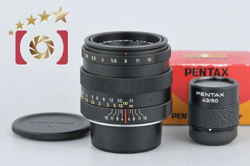 【中古】PENTAX ペンタックス SMC L 43mm f/1.9 Special ブラック + ビューファインダー