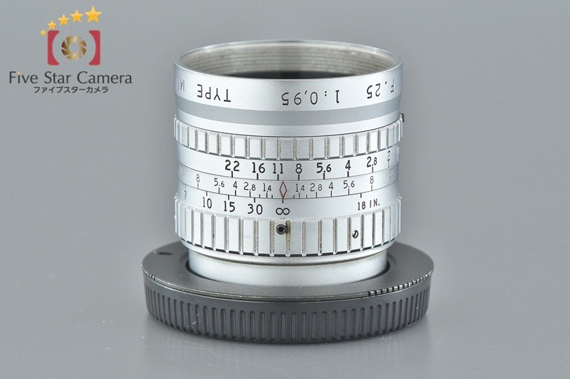 【中古】P.ANGENIEUX アンジェニュー 25mm f/0.95 TYPE M1 C 