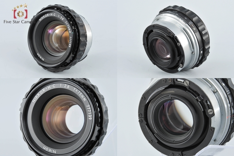 中古】ZENZA BRONICA ゼンザブロニカ EC-TL ブラック + Nikon NIKKOR